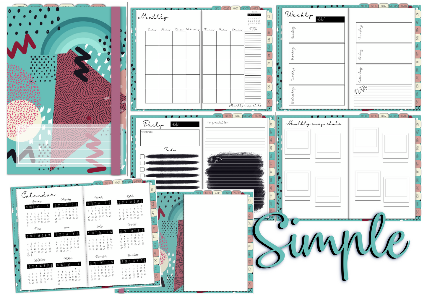 Start it Simple Digital Planner