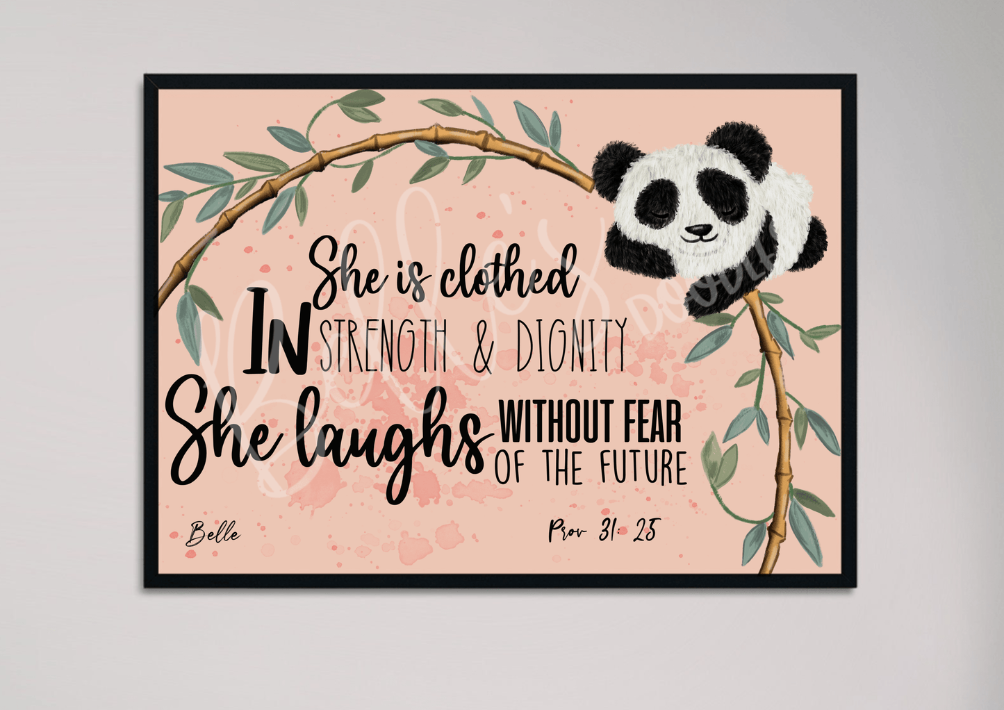 Clothed in Dignity & Strength Digital Printable Art