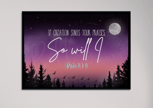 So will I Printable Art (Digital Download)